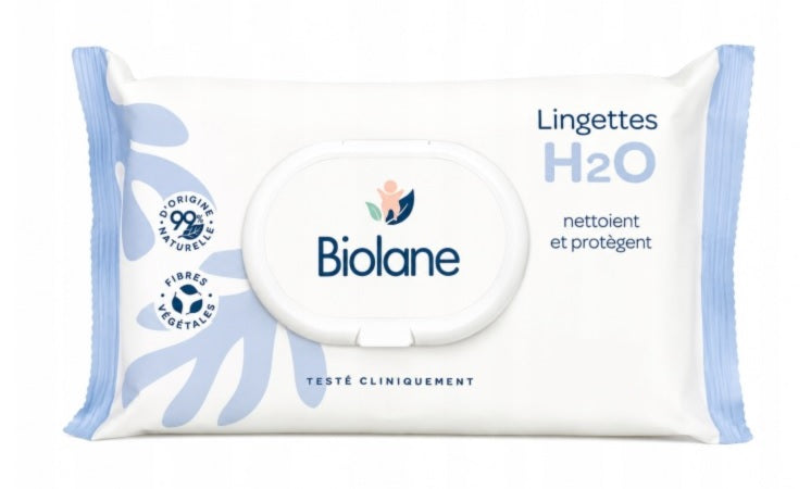 BIOLANE vlhčené ubrousky napuštěné vodou x100
