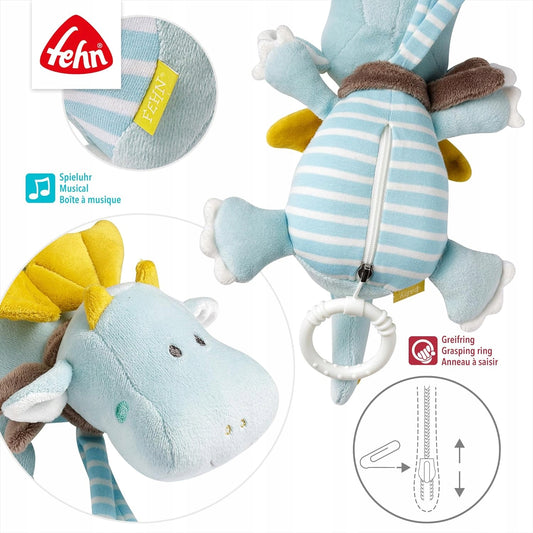 FEHN Mały Zamek zawieszka z pozytywką SMOK 19 cm – zdjęcie produktu 2