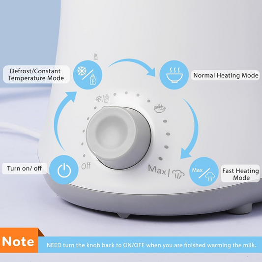 KISDREAM HB-052 flessen- en potjesverwarmer 4-in-1