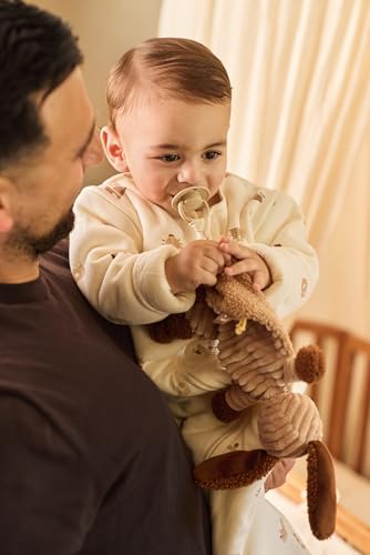 JOLLEIN Diego Cățeluș păturică de alint Biscuit 29 cm