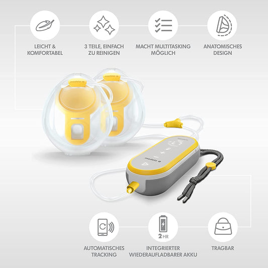 MEDELA Freestyle Flex podwójny LAKTATOR hands-free – zdjęcie produktu 2