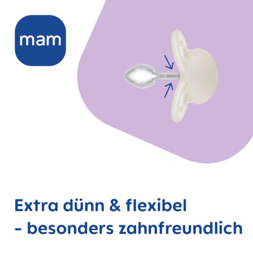 MAM Perfect Start πιπίλα σιλικόνης 0-2m x2