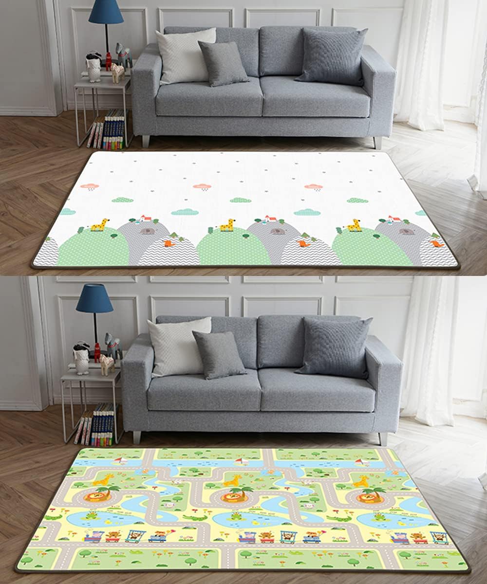 GUTSBOX double-sided foam play mat 180 x 120 x 0.5