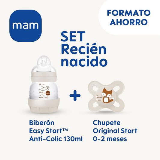 MAM Easy Start antikoliková láhev 130ml + dudlík