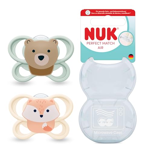 NUK Perfect Match Air suzete 0-6 luni x2