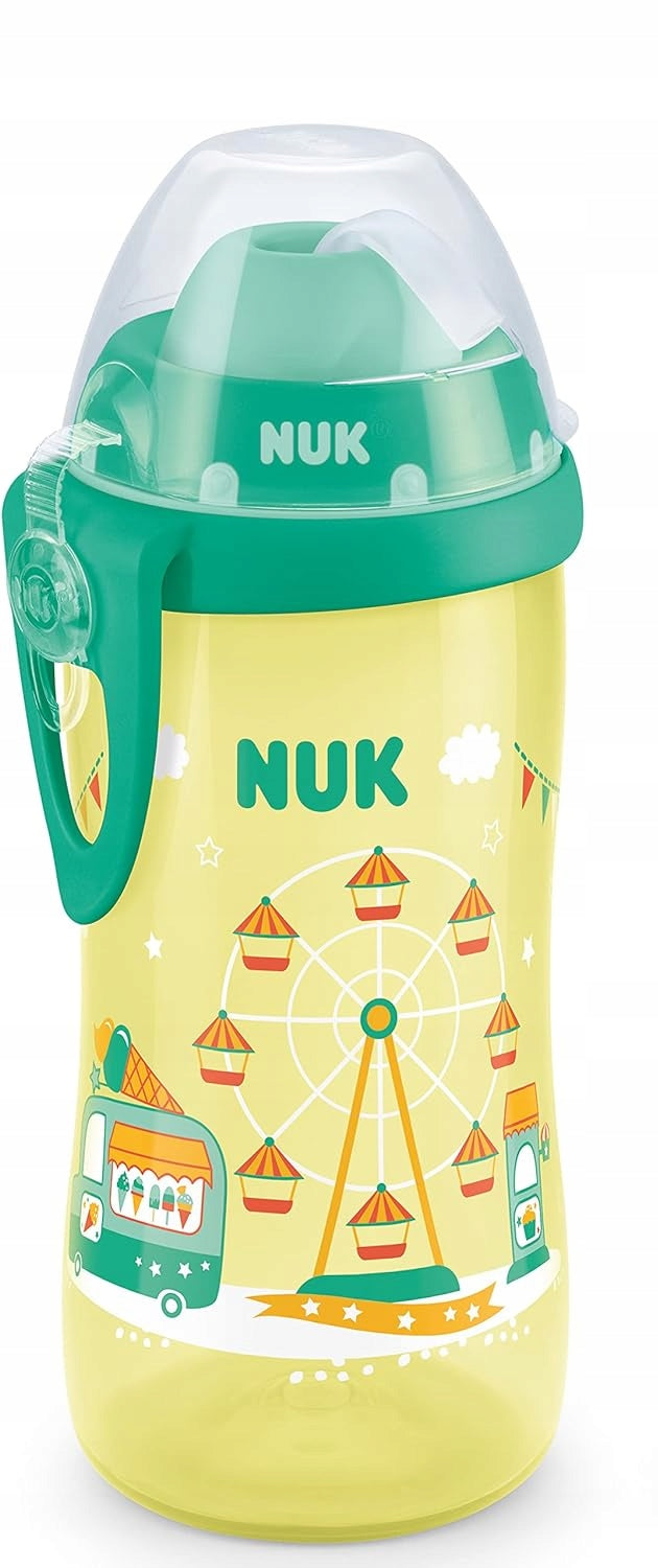 NUK Flexi Cup ΜΠΟΥΚΑΛΙ με καλαμάκι 300 ml