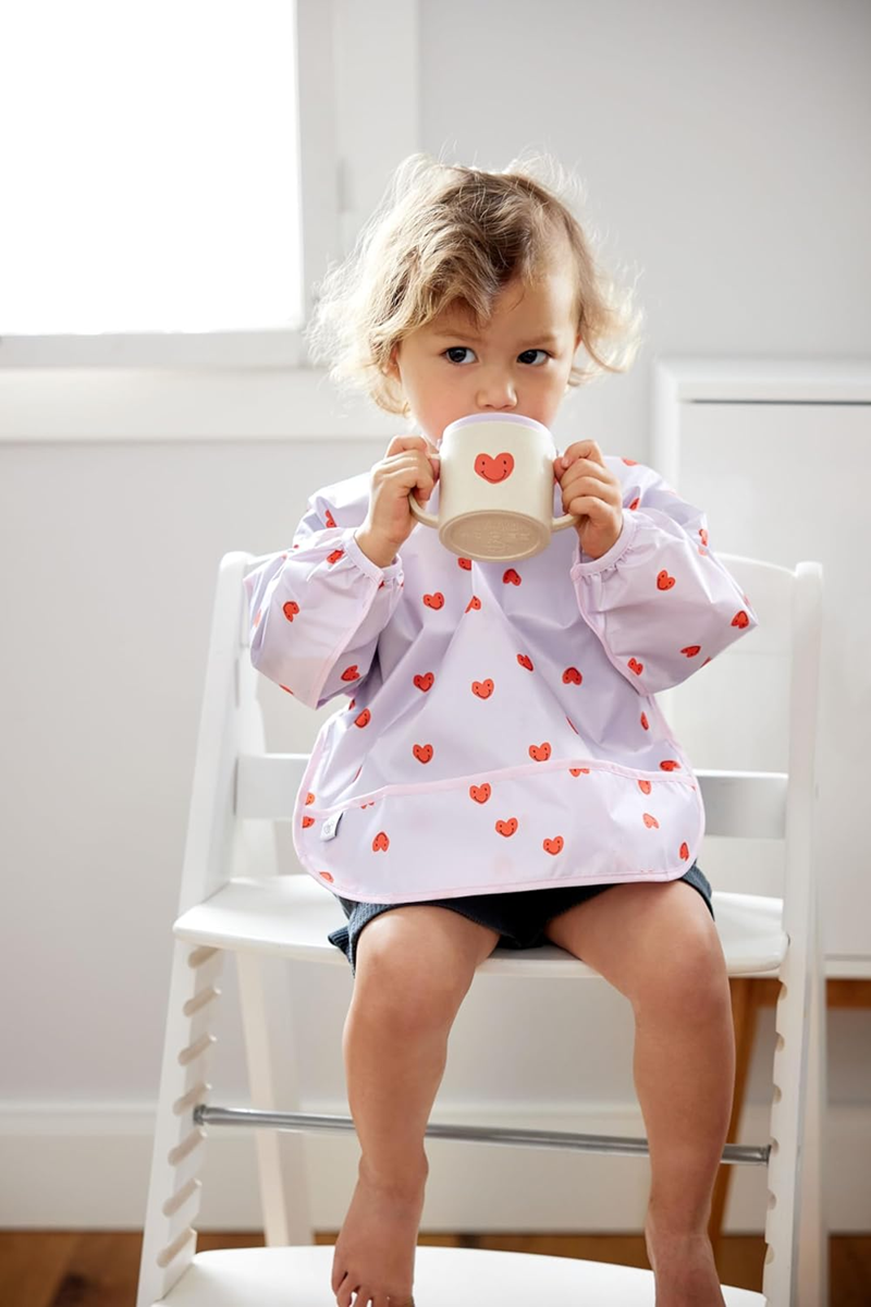 LASSIG Sippy Cup Happy Rascals Heart kubek z ustnikiem 150 ml 6 m+