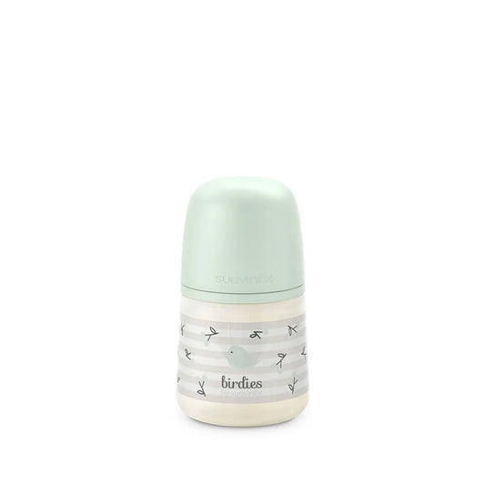 Suavinex Birdies SX Pro μπιμπερό 150 ml μέντα 0-6m