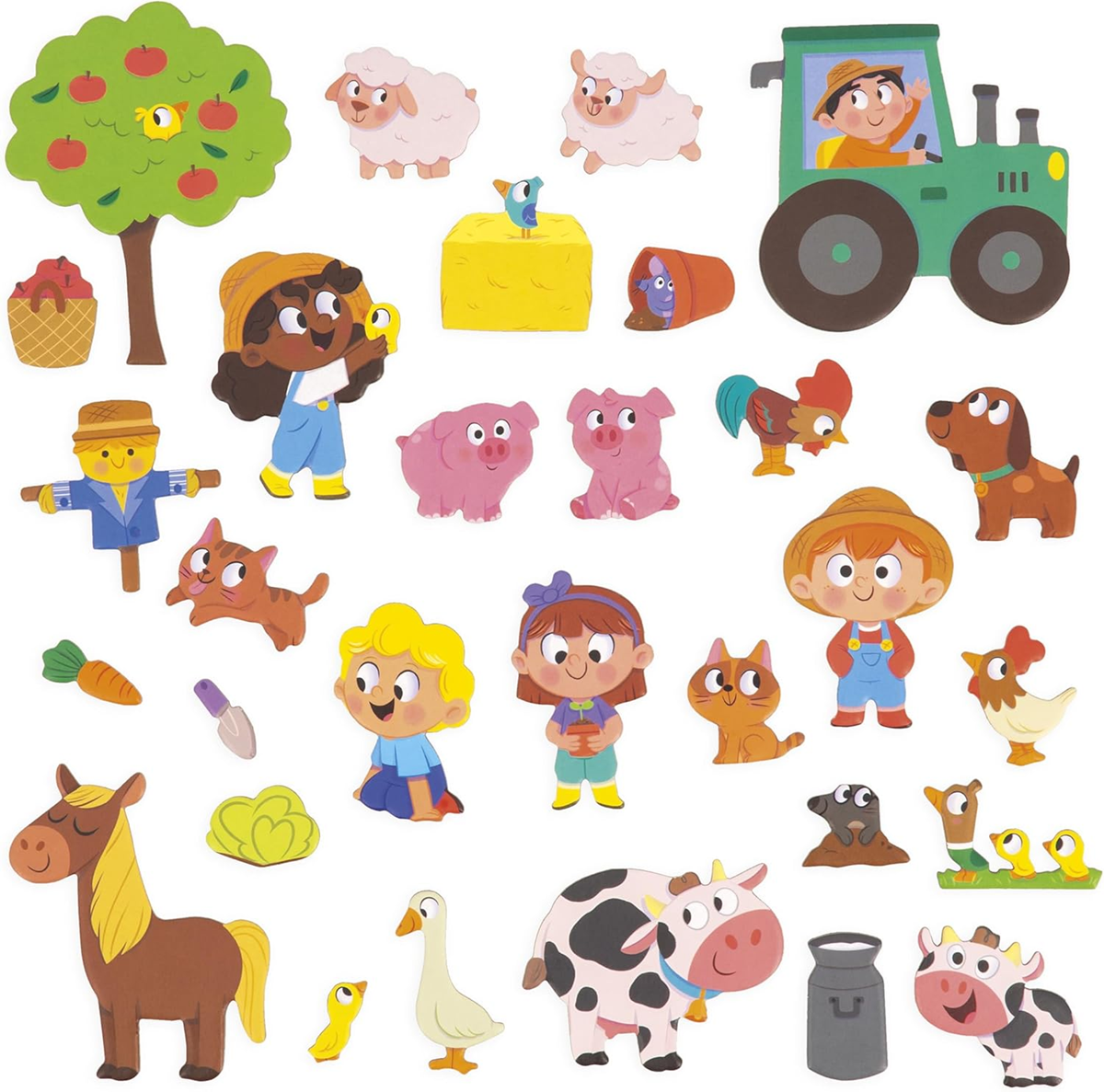 JANOD Magneti'Stories Quinta puzzle magnético 30 ímanes
