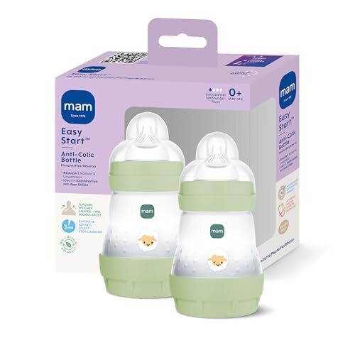 MAM Easy Start anti-kólika cumisüvegek 2x160 ml újszülöttkortól