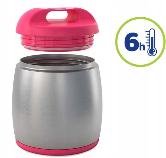 CHICCO termos z nehrdzavejúcej ocele 350 ml, udrží teplotu až 6 hodín