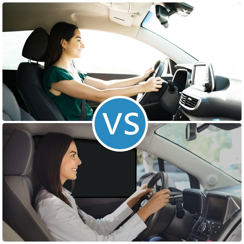 URAQT parasolare laterale pentru geamuri auto, set 4 bucăți