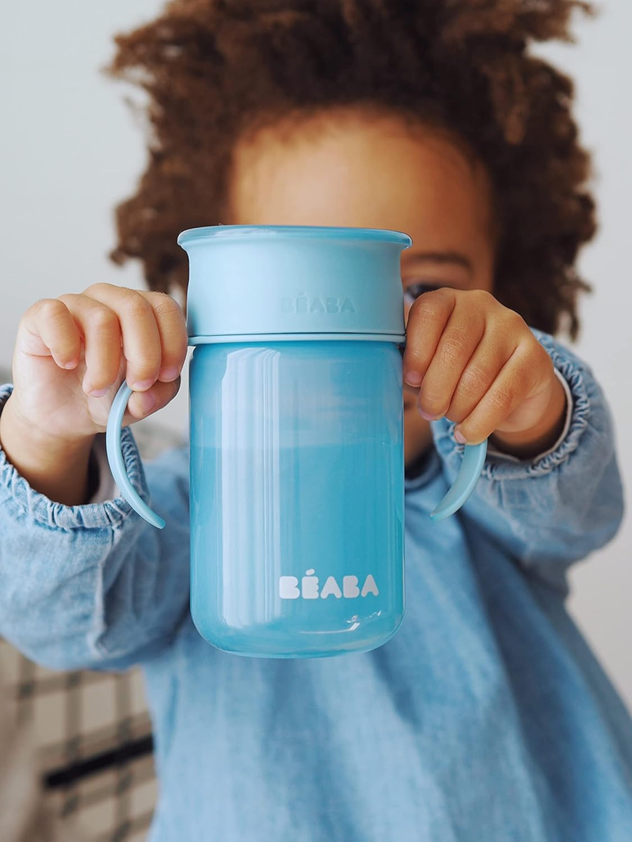 BEABA Training Cup spillfri 360°-mugg 340 ml 12 m+