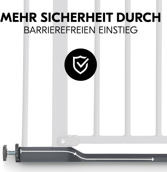 HAUCK Clear Step barrière d’escalier installation sans perçage 75-80 + 9cm