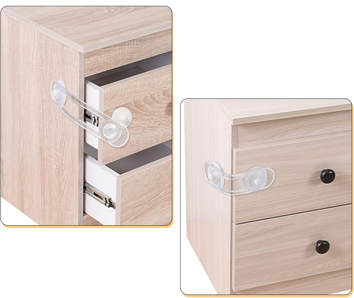 INEDIT protecție pentru dulapuri și sertare 3,5 x 11 cm 1 bucată
