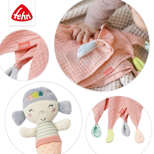 FEHN kocyk komforter przytulanka 45 cm SYRENKA