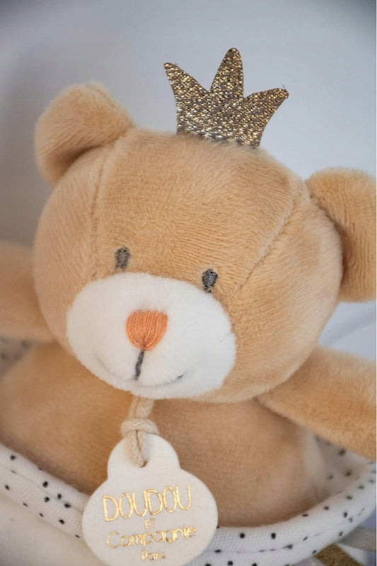 DOUDOU et COMPAGNIE przytulanka Król Miś 20 cm – zdjęcie produktu 2