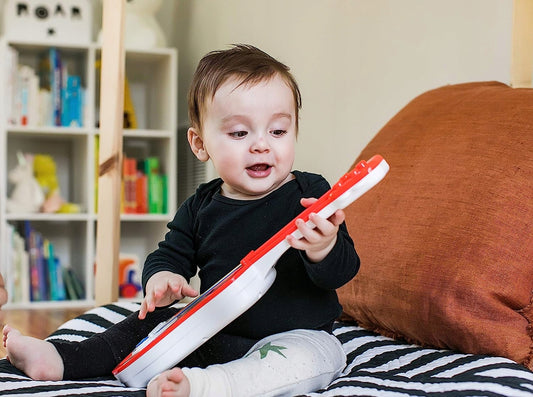 HAPE Baby Einstein ukulélé 43 cm bois, plastique
