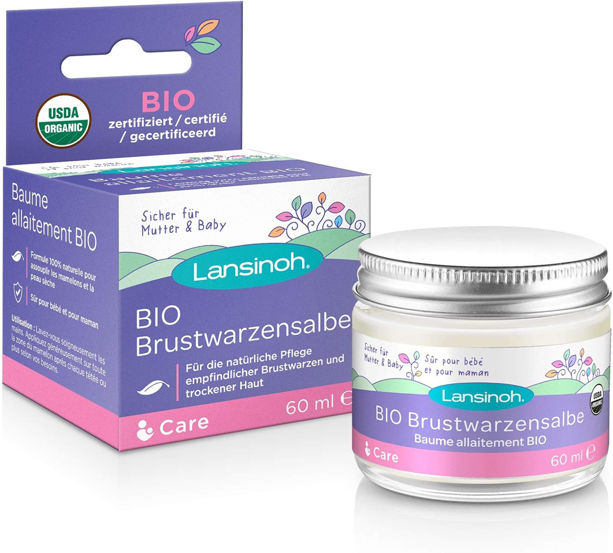 LANSINOH BIO mellbimbókrém anyukáknak 60ml