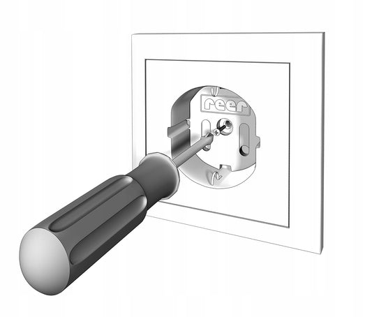 REER zabezpieczenie przed dziećmi do gniazd elektrycznych x1 – zdjęcie produktu 2