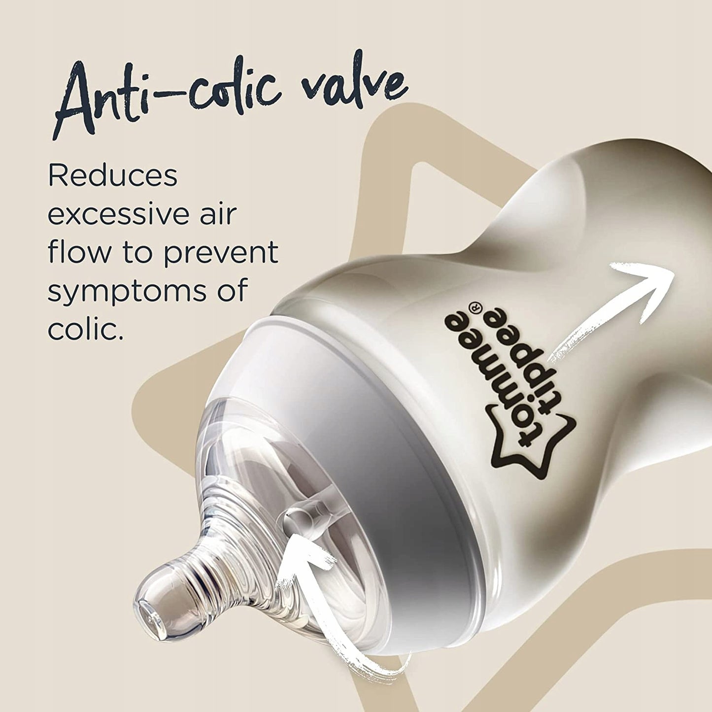 TOMMEE TIPPEE set de 6 biberoane de 260 ml ANTI-COLIC