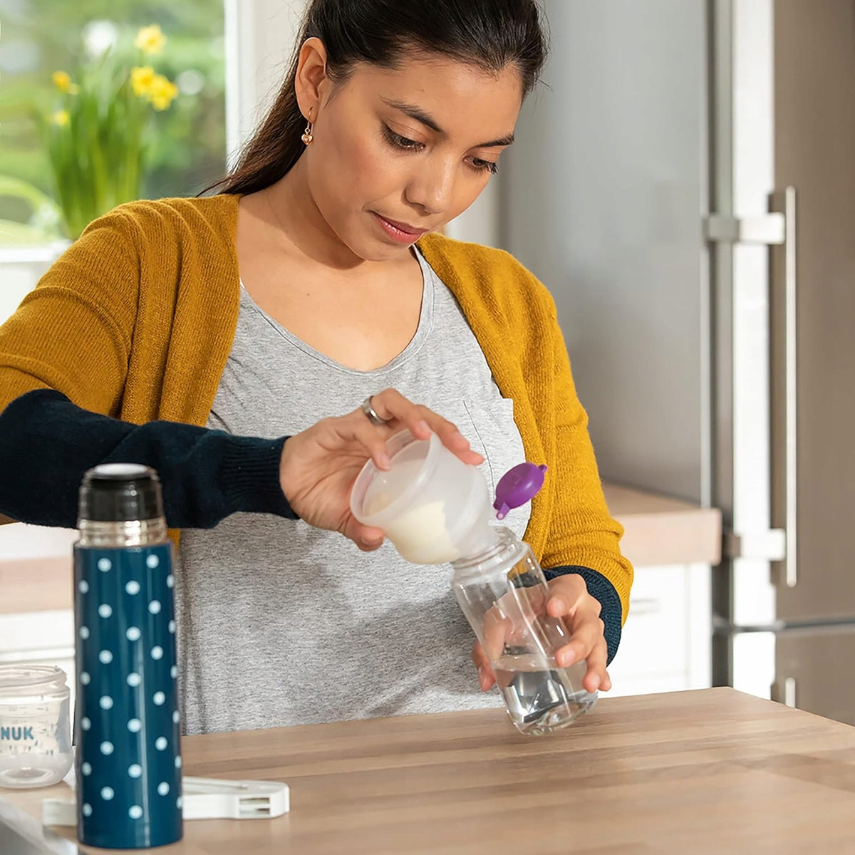 NUK biberón para leche de fórmula para bebés