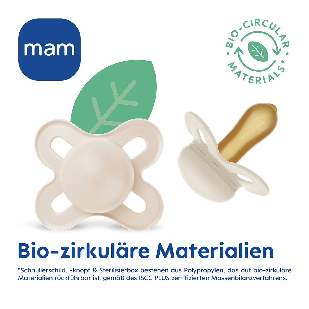 MAM Original Start πιπίλα παρηγοριάς από λάτεξ x4 0–2 μηνών
