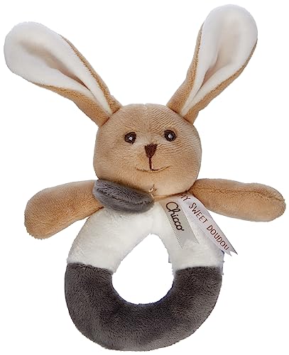 Zornăitoare Chicco Bunny, iepuraș bej