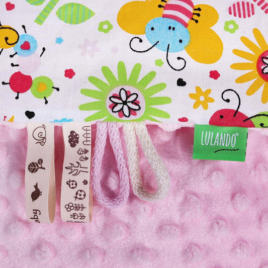LULANDOsoft minky blanket80x100 cmGood, new condition, replacement packaging available