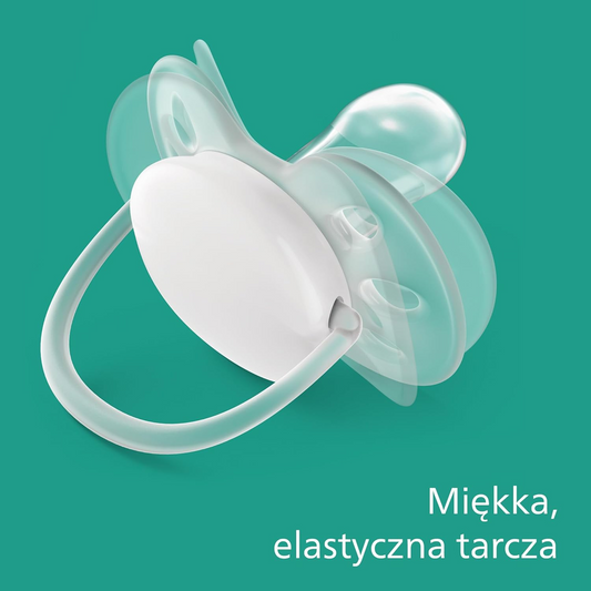 PHILIPS AVENT Ultra Soft πιπίλες 2 τεμ. 0–6 μηνών