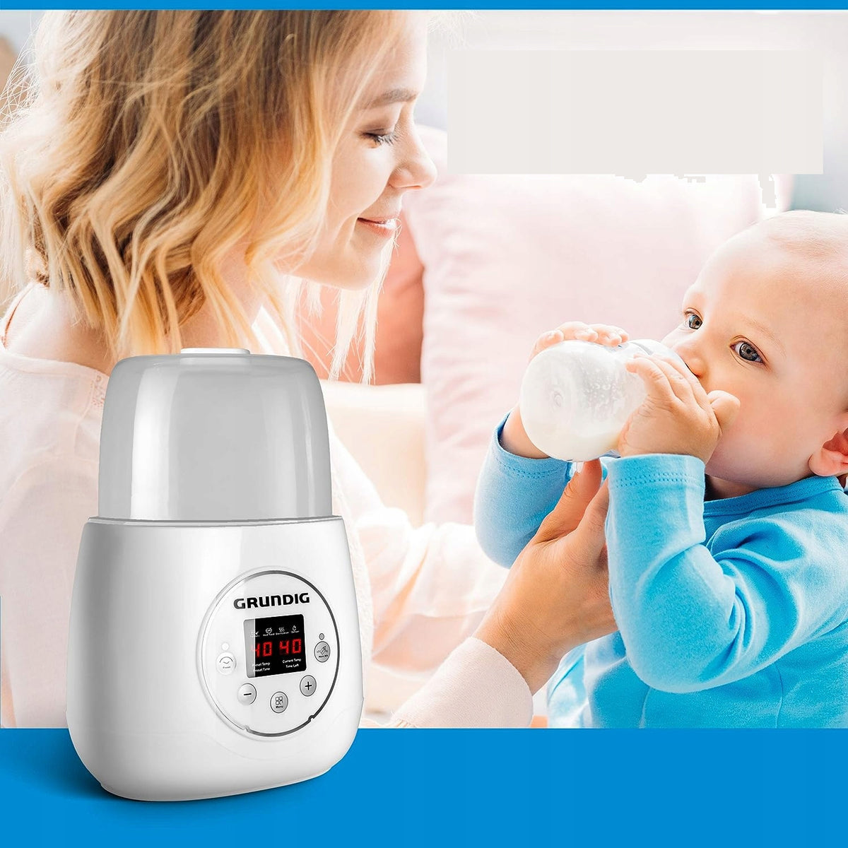 GRUNDIG 3в1 размразител, подгревател, стерилизатор