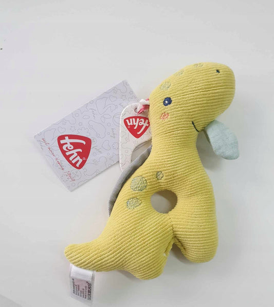 FEHN Happy Dino grzechotka, chwytak dla niemowląt