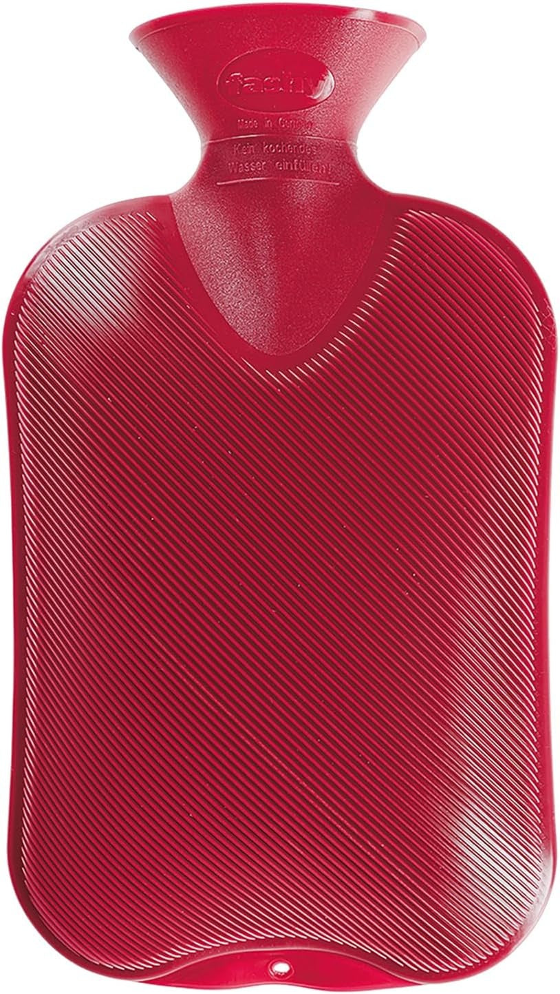 FASHY bouillotte à eau en caoutchouc 2 litres 20 x 32 cm