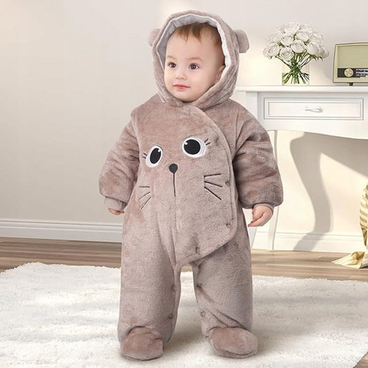 JIAMY mono de invierno con capucha 6-9 m 56 cm GATO