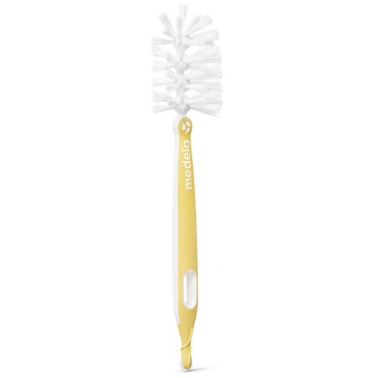 MEDELA 2w1 spazzola per la pulizia di tettarelle e biberon 30 cm + supporto
