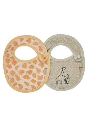 Sterntaler śliniaki Giraffe & Löwe zestaw 2 szt.