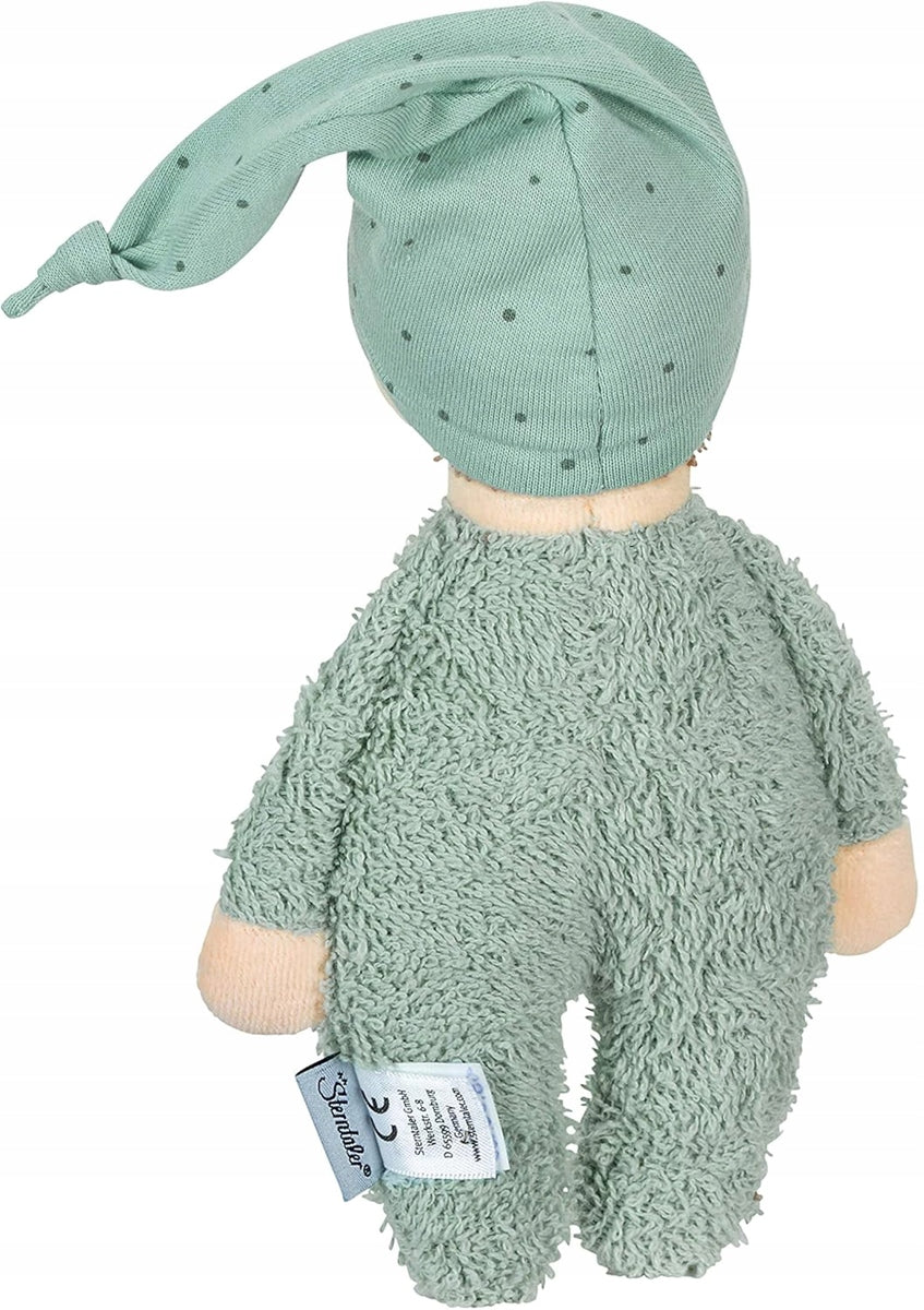 STERNTALER bomuldskrammedukke med rangle 22 cm "N