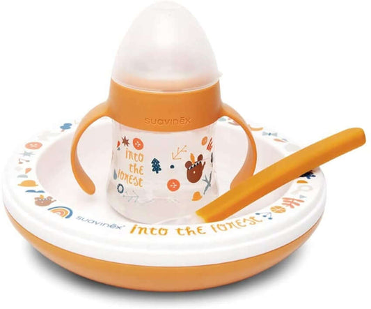 SUAVINEX set termo plato vaso cuchara FOREST