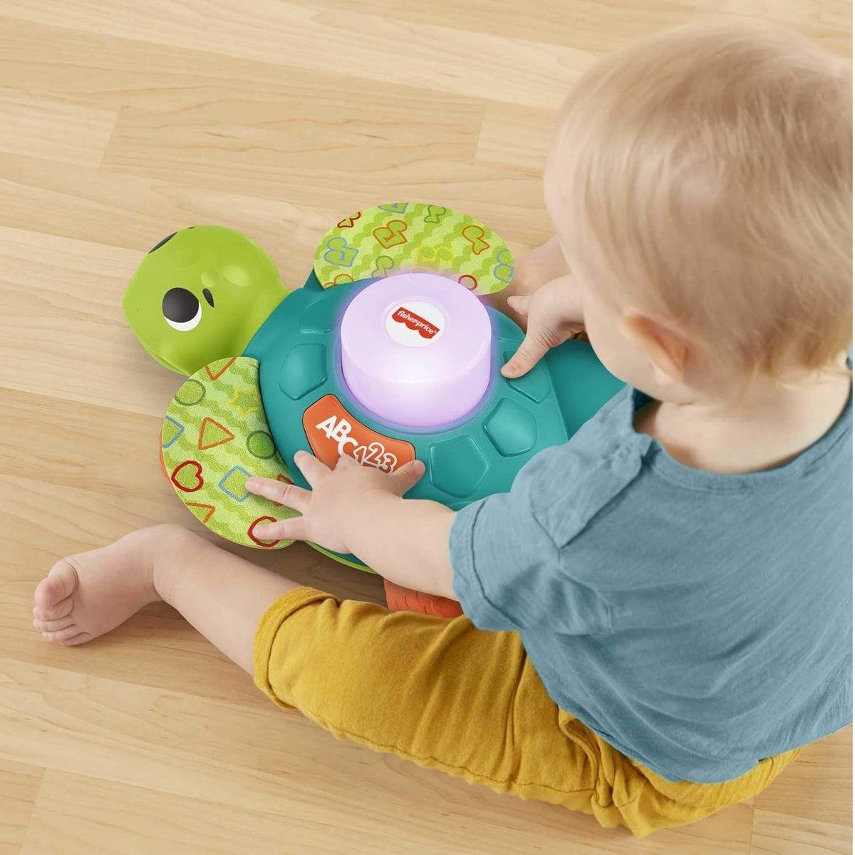 FISHER-PRICE GXK32 interaktywny żółw język francuski