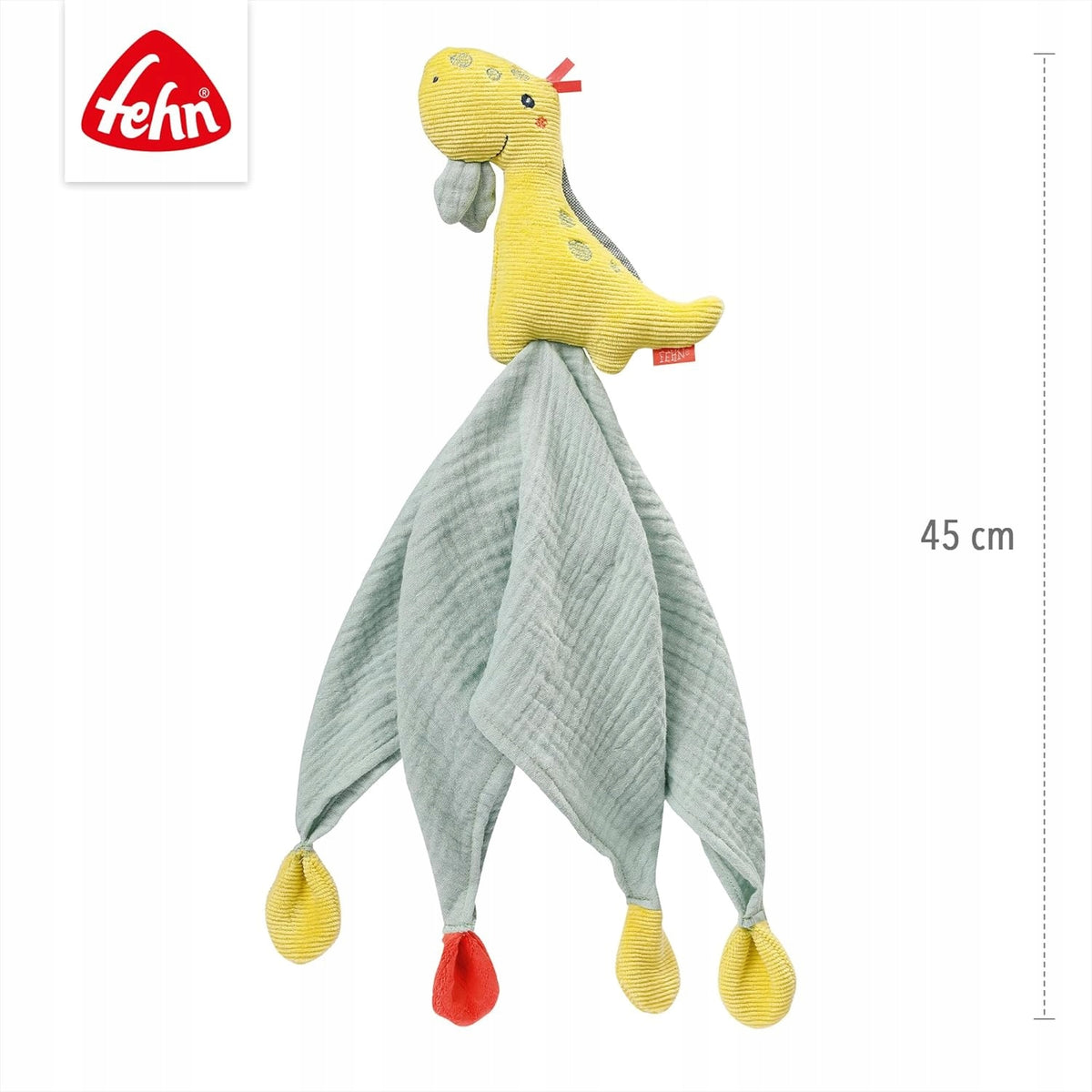 FEHN Happy Dino kocyk do przytulania