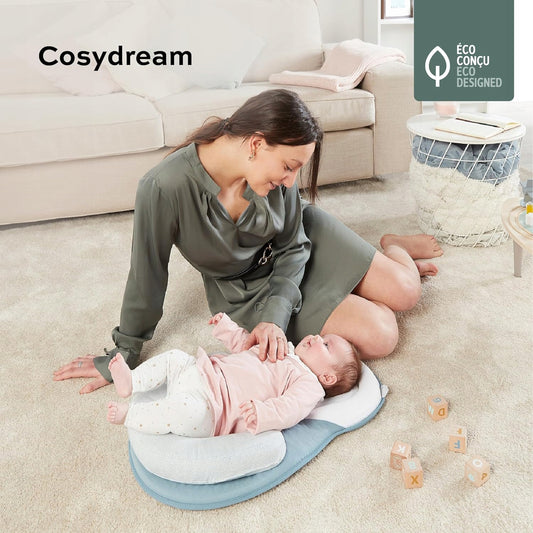 BABYMOOV cosydream poduszka stabilizator dla niemowląt, używany, eco designed, wspiera plecy i główkę dziecka