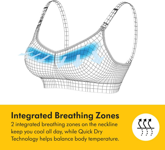 MEDELA KEEP COOL ULTRA bezešvá kojicí podprsenka XXL