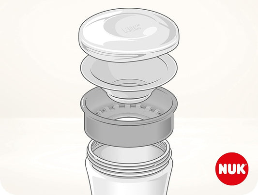 NUK Magic Cup kubek niekapek ustnik 360° 230 ml 8 m+ – zdjęcie produktu 2