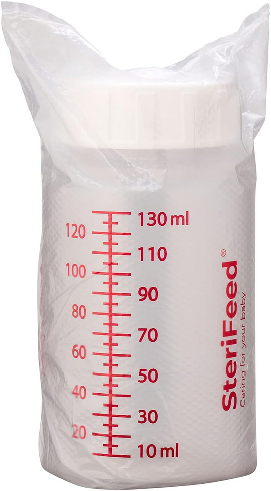 STERIFEED posodica za hrano, steklenička 130 ml, 1 kos