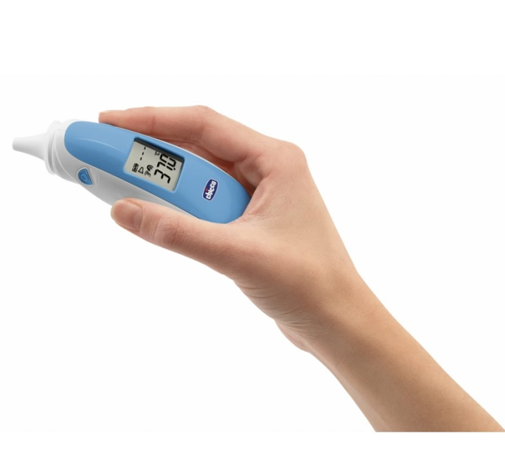 CHICCO Comfort Quick non-contact ear thermometer + 20 covers and case