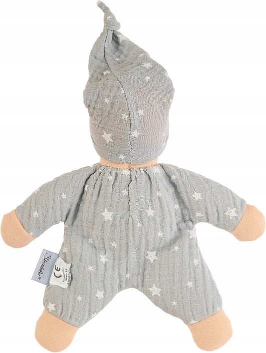 STERNTALER Heiko plüss baba csörgővel 17 cm