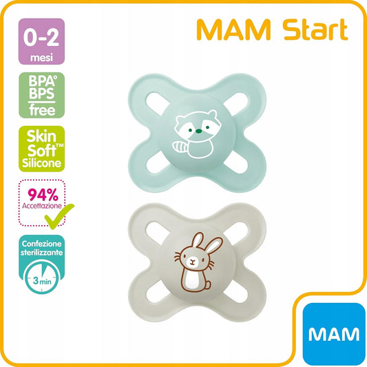 MAM START sucette apaisante 0-2m + boîte