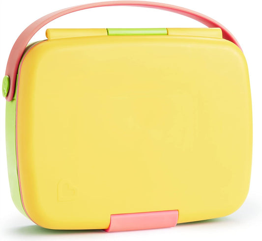 MUNCHKIN Bento Box boîte à déjeuner + couverts, 5 compartiments