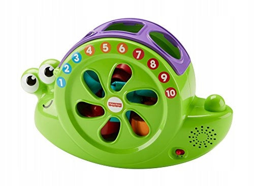 FISHER-PRICE FRB88 interaktivní hudební šnek NĚMECKÝ JAZYK