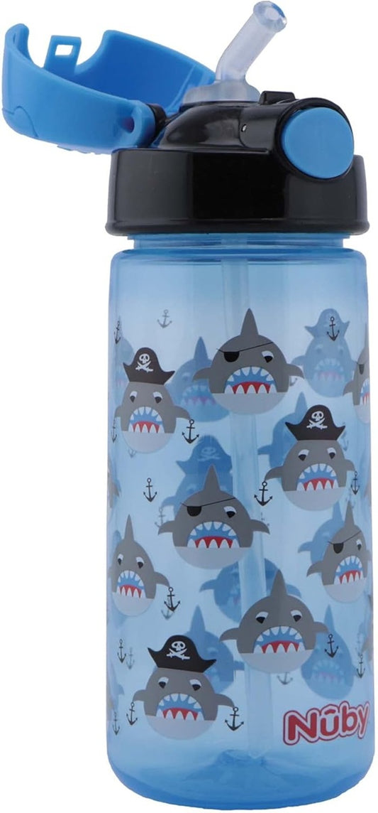 NUBY Slamka Cup tritanová láhev se slámkou 4 m+ 540 ml ŽRALOK